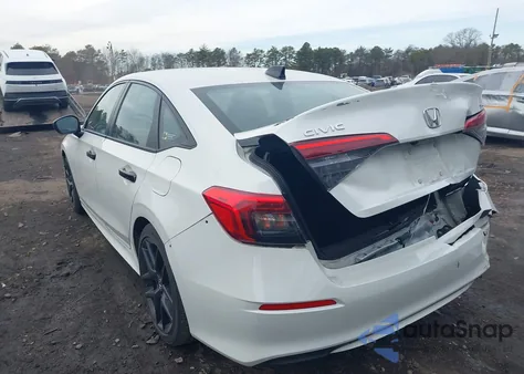 2024 Honda Civic Sport from USA, damaged, VIN 2HGFE2F57RH544886